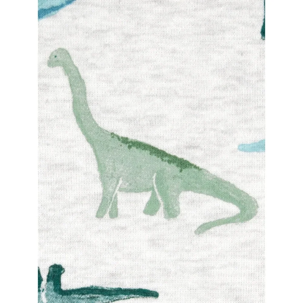 Carters Child Of Mine Baby Boy Dinosaur 5 Pieces - 3 Bodysuits & 2 Pants Preemie